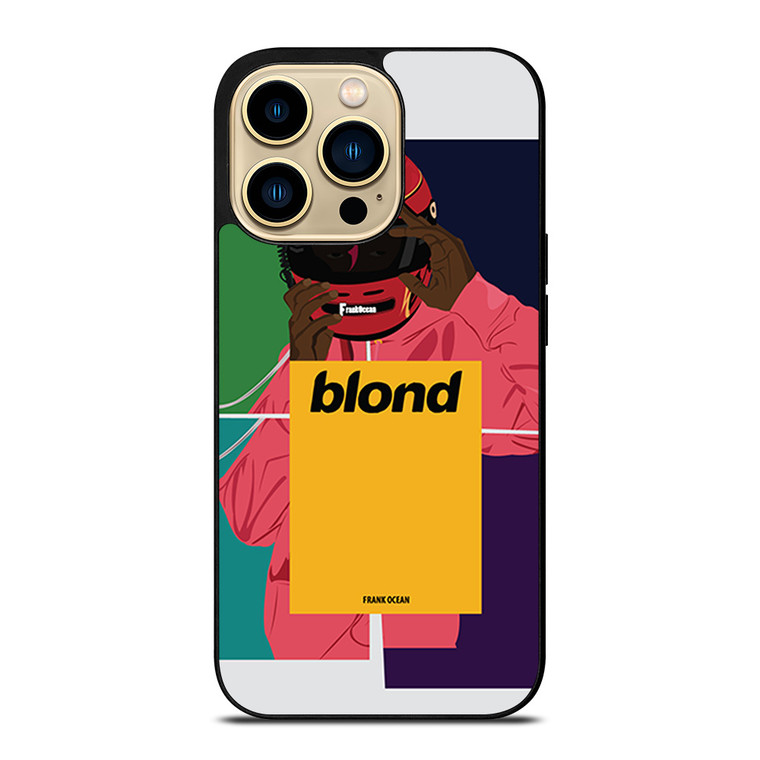 FRANK OCEAN BLOND 4 Samsung Galaxy S10 5G Black Plastic iPhone 14 Pro Max Case