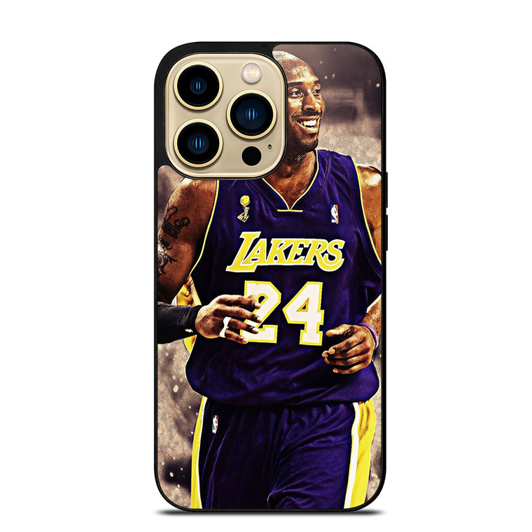 KOBE BRYANT LA LAKERS WALK iPhone 14 Pro Max Case