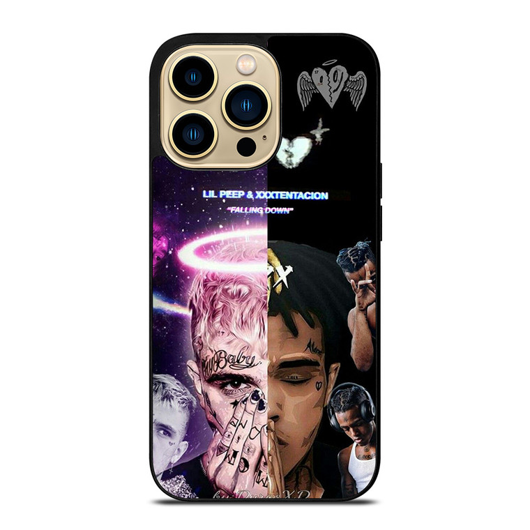 LIL PEEP AND XXXTENTACION iPhone 14 Pro Max Case LIL PEEP AND XXXTENTACION iPhone 14 Pro Max Case