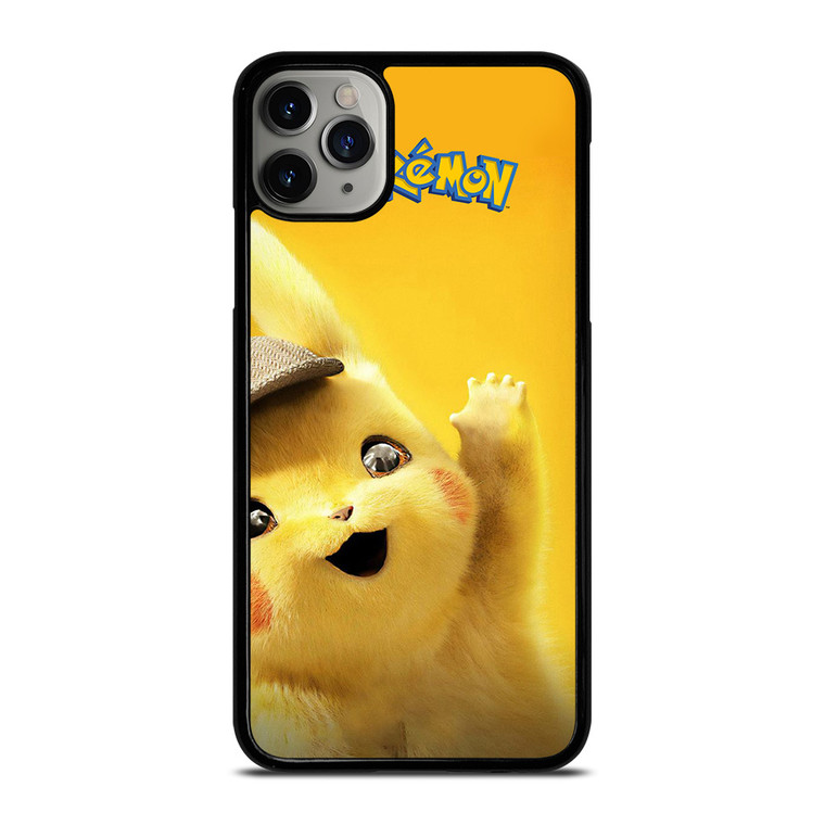 POKEMON MOVIE DETECTIVE PIKACHU SAY HELLO iPhone 11 Pro Max Case
