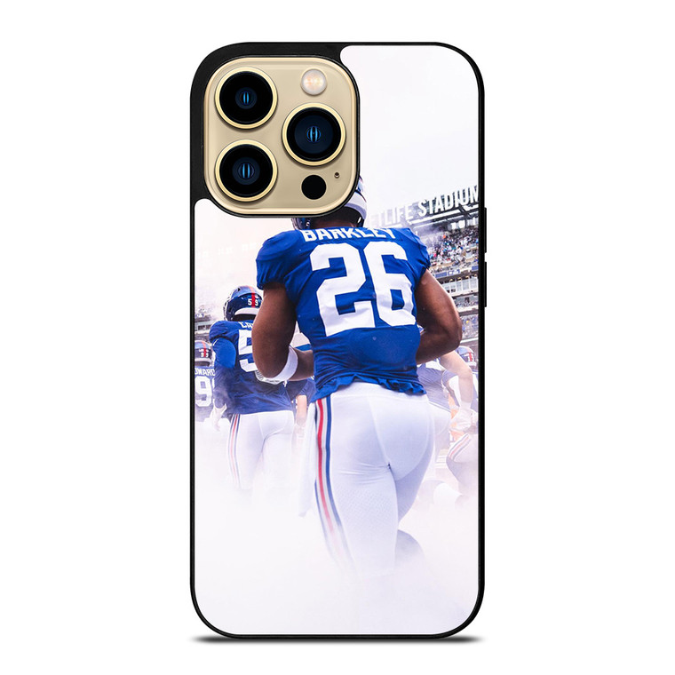 NY NEW YORK GIANTS SAQUON BARKLEY BACK SIDE iPhone 14 Pro Max Case