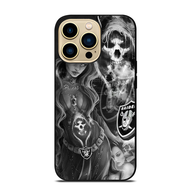 OAKLAND RAIDERS FOOTBALL HAUNTED iPhone 14 Pro Max Case