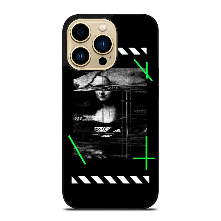 OFF WHITE MONALISA iPhone 14 Pro Max Case