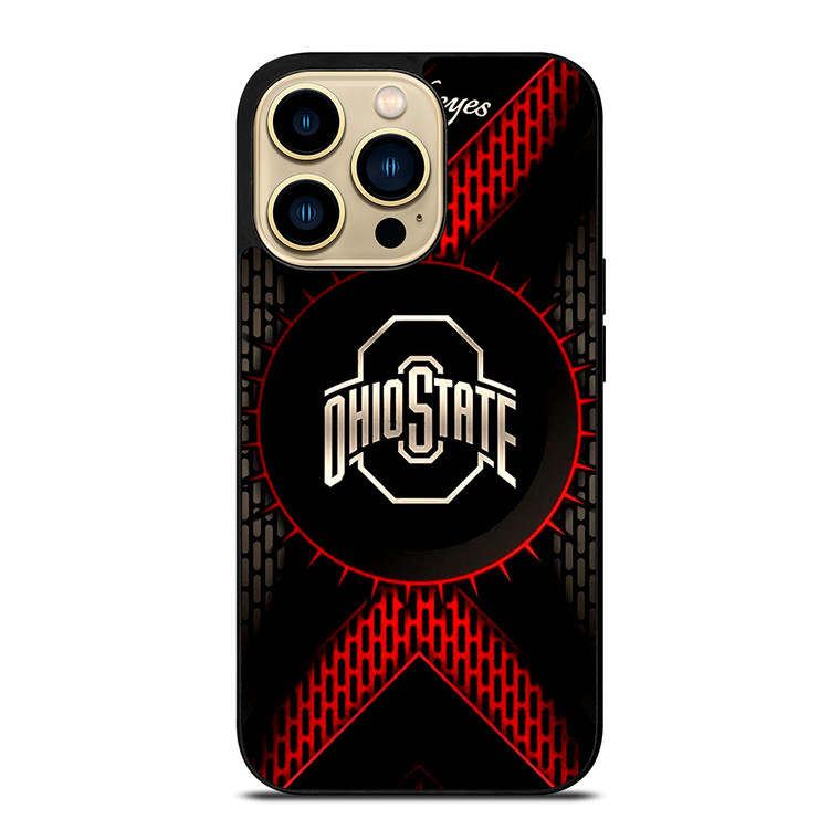 OHIO STATE BUCKEYES FOOTBALL TEAM LOGO iPhone 14 Pro Max Case