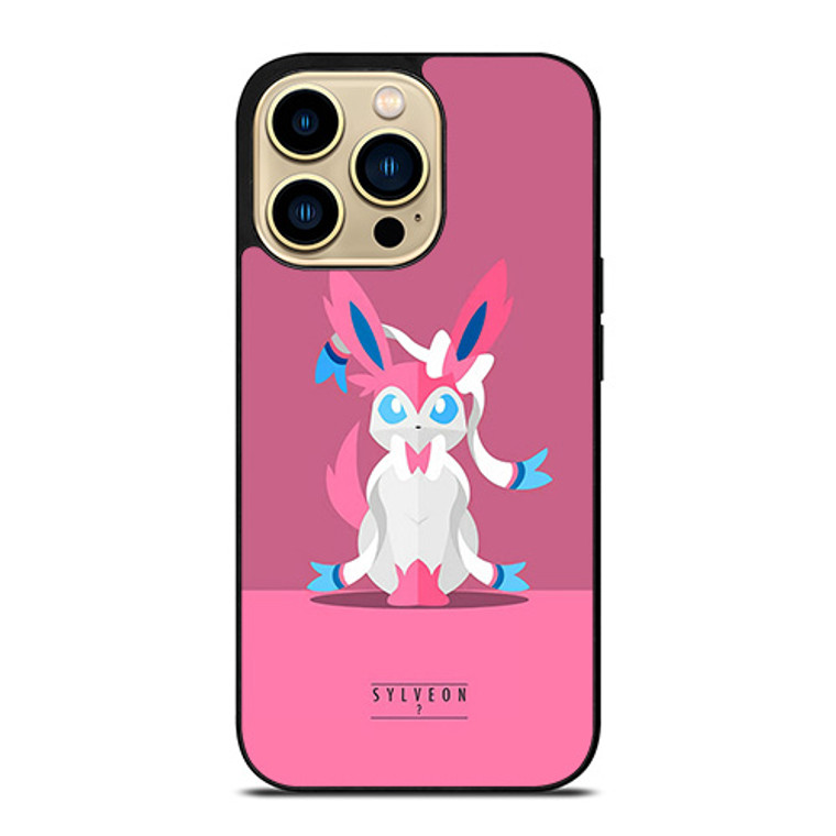 PINK POKEMON EVEE EVOLUTION SYLVEON iPhone 14 Pro Max Case