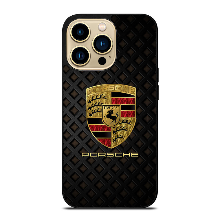 PORSCHE CAR LOGO ICON iPhone 14 Pro Max Case