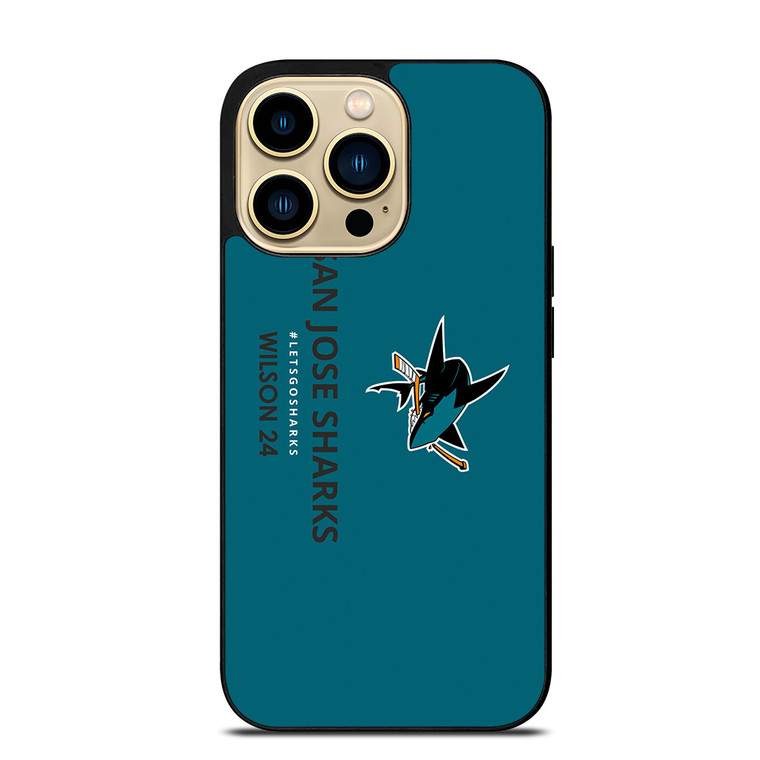 SAN JOSE SHARKS LANDSCAPE iPhone 14 Pro Max Case