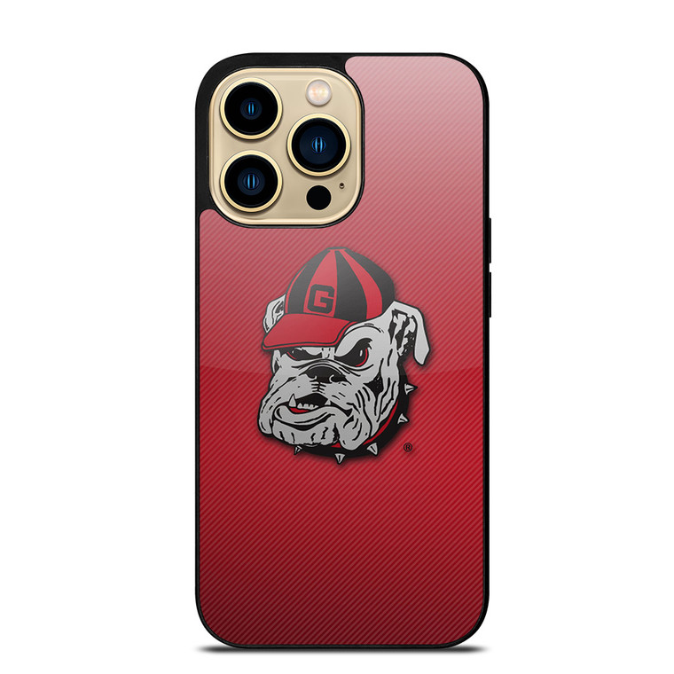 UNIVERSITY OF GEORGIA BULLDOGS UGA RED HAT iPhone 14 Pro Max Case