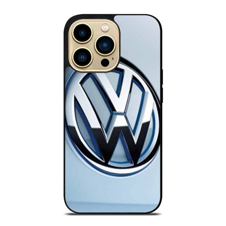 VW VOLKSWAGEN EMBLEM SILVER iPhone 14 Pro Max Case