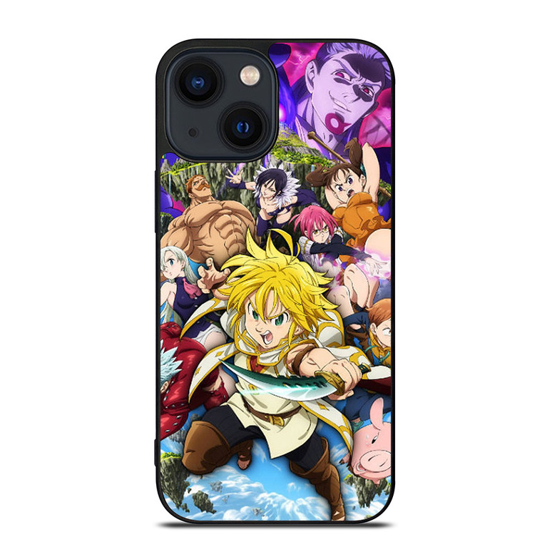 7 SEVEN DEADLY SINS ANIME CHARACTERS iPhone 14 Plus Case