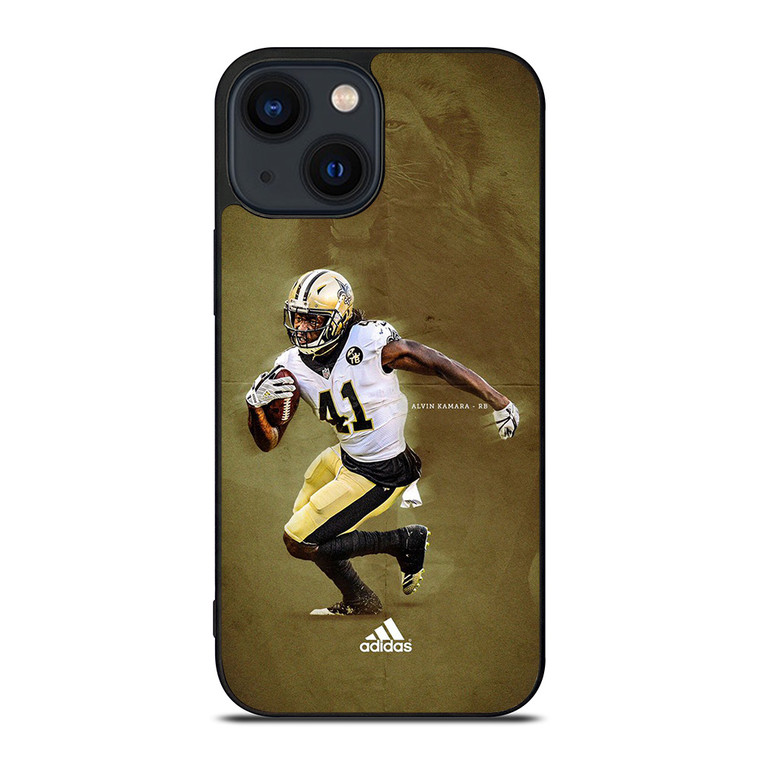 ALVIN KAMARA NEW ORLEANS SAINTS WHITE JERSEY iPhone 14 Plus Case