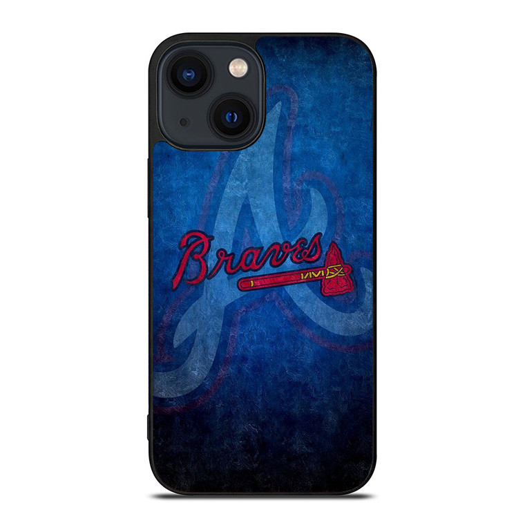 ATLANTA BRAVES A BASEBALL LOGO iPhone 14 Plus Case
