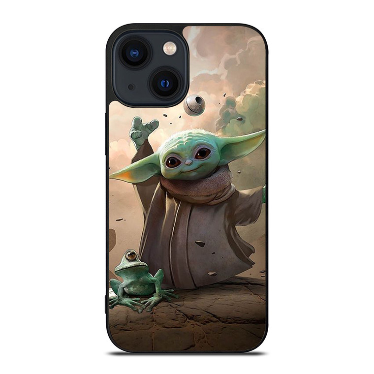 BABY YODA COSMIC STAR WARS iPhone 14 Plus Case