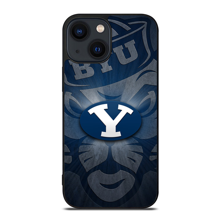BYU COUGARS BRIGHAM YOUNG UNIVERSITY LOGO iPhone 14 Plus Case BYU COUGARS BRIGHAM YOUNG UNIVERSITY LOGO iPhone 14 Plus Case