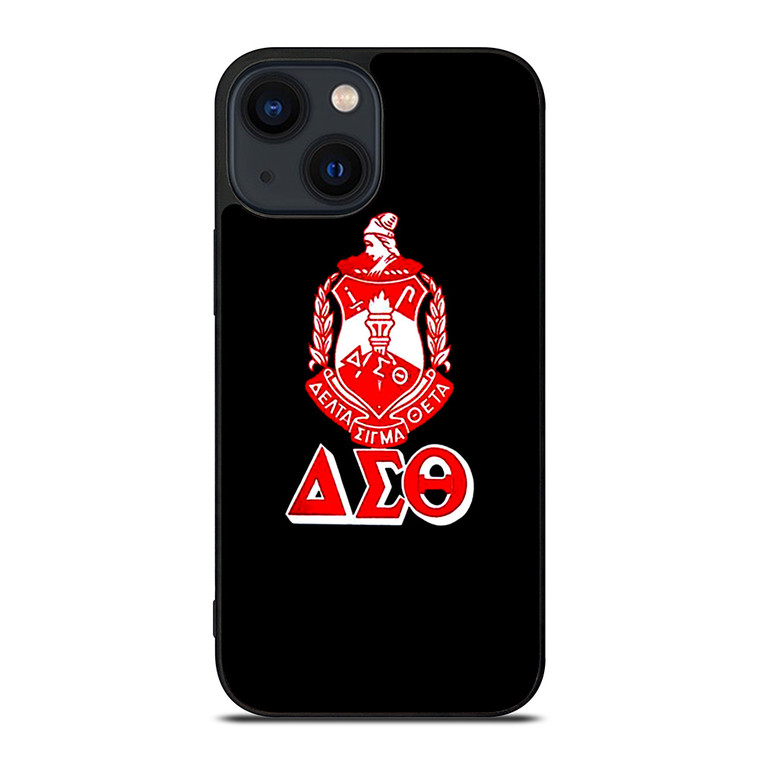 DELTA SIGMA THETA BLACK WALL iPhone 14 Plus Case