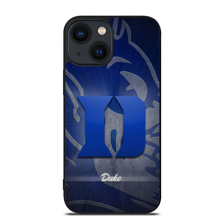 DUKE BLUE DEVILS LOGO UNIVERSITY BASKETBALL iPhone 14 Plus Case