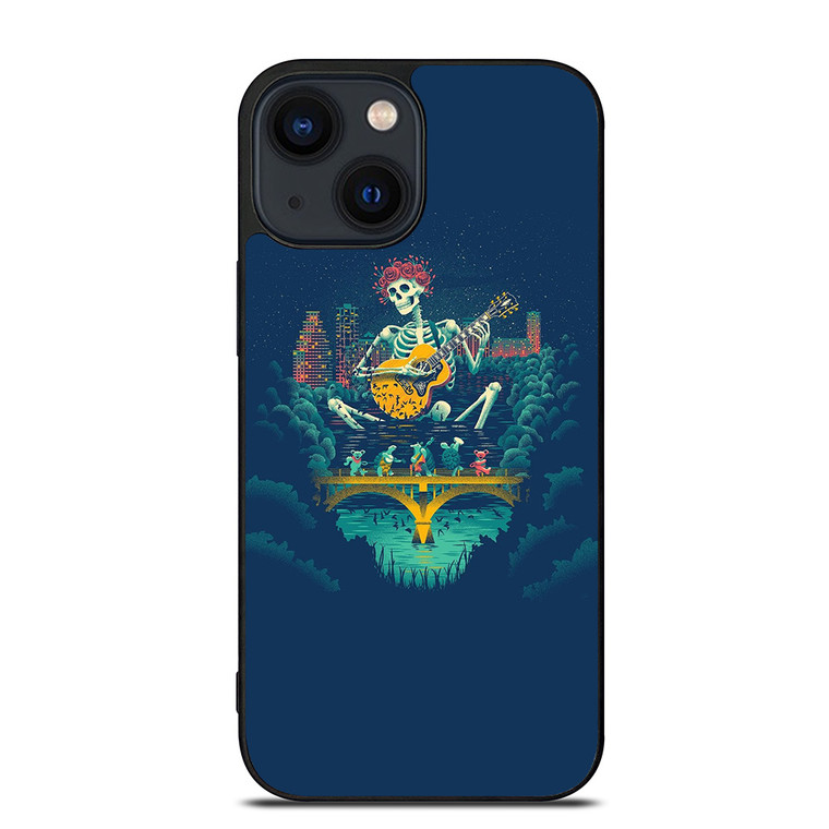 GRATEFUL DEAD SKULL GUITAR iPhone 14 Plus Case