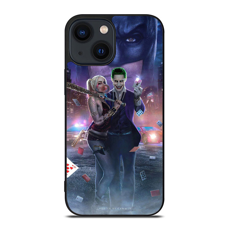 JOKER AND HARLEY QUINN DC iPhone 14 Plus Case