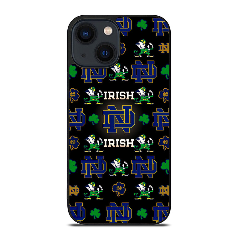 NOTRE DAME FIGHTING IRISH COLLAGE iPhone 14 Plus Case