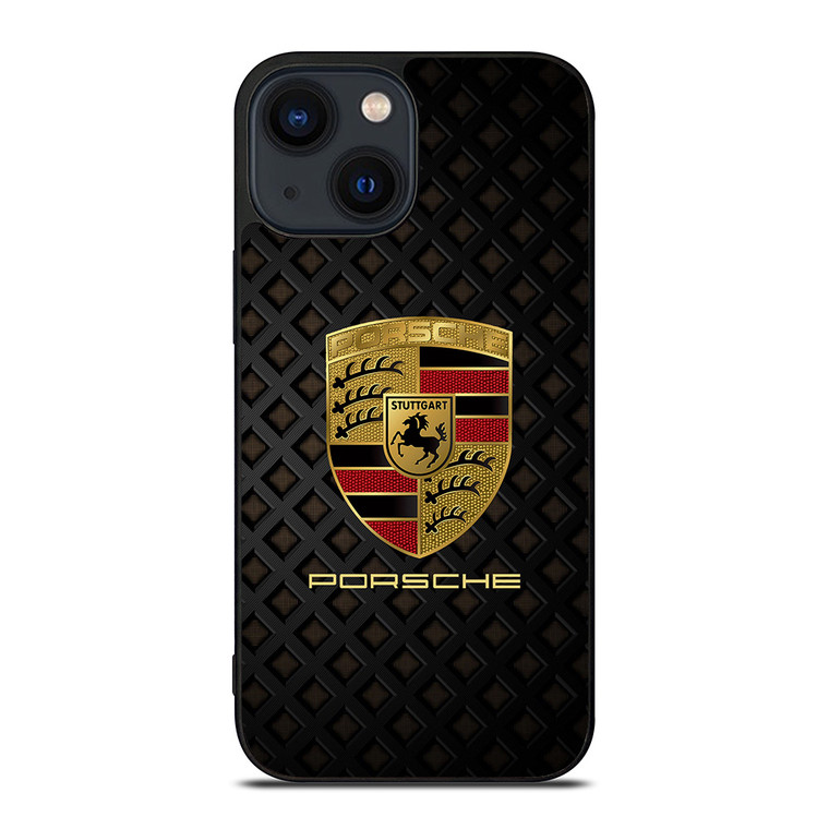 PORSCHE CAR LOGO ICON iPhone 14 Plus Case