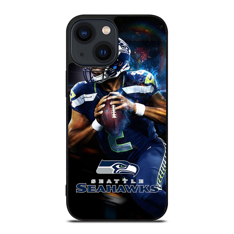 RUSSELL WILSON SEATTLE SEAHAWKS NFL iPhone 14 Plus Case