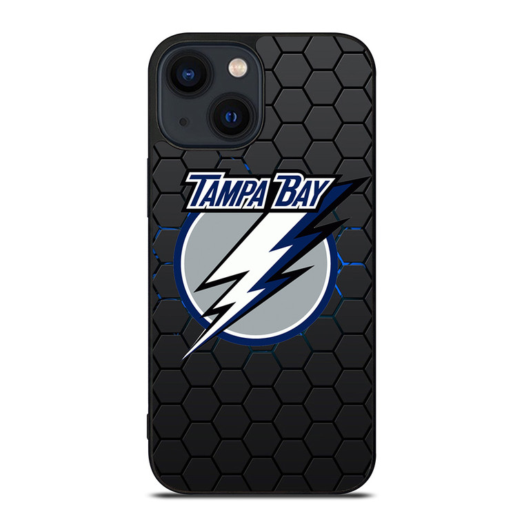 TAMPA BAY LIGHTNING LOGO FOOTBALL NFL TEAM iPhone 14 Plus Case