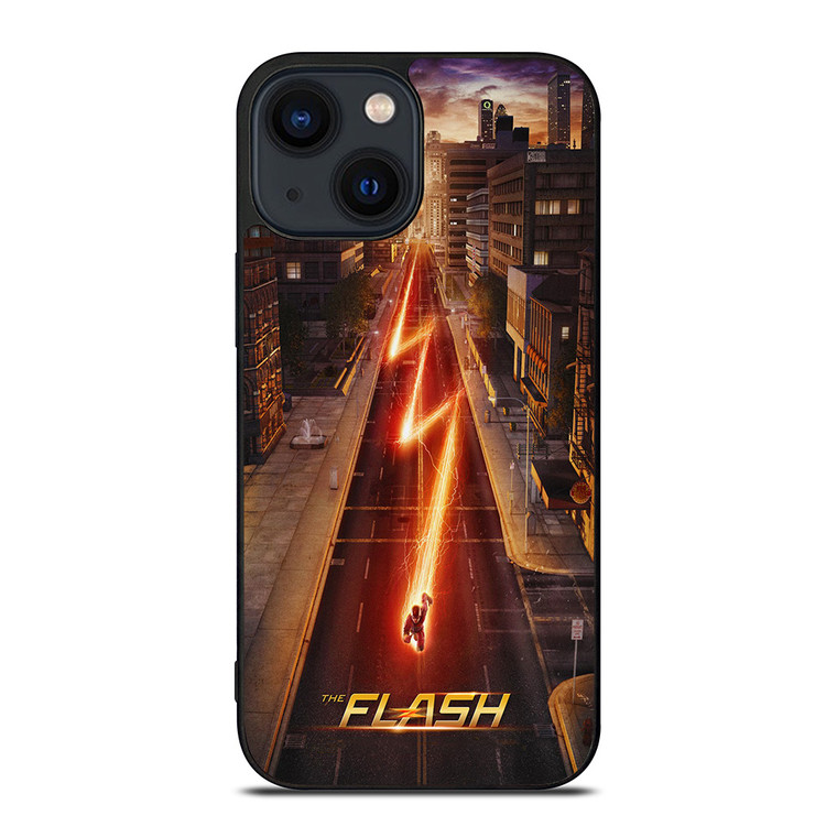 THE FLASH DCSUPERHERO LOGO iPhone 14 Plus Case