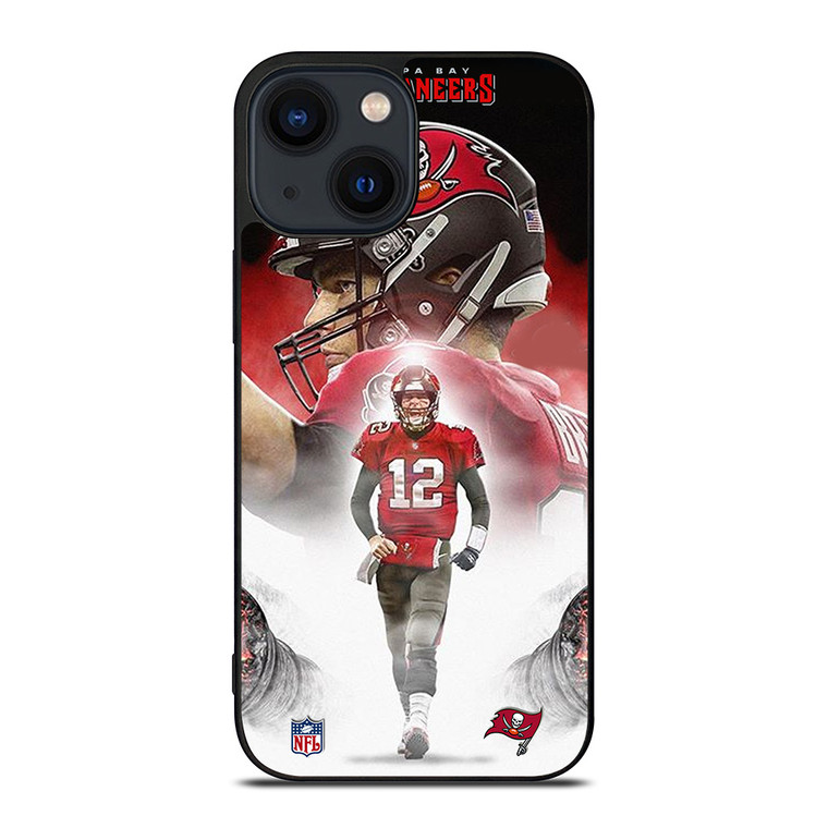 TOM BRADY TAMPA BAY BUCCANEERS iPhone 14 Plus Case TOM BRADY TAMPA BAY BUCCANEERS iPhone 14 Plus Case