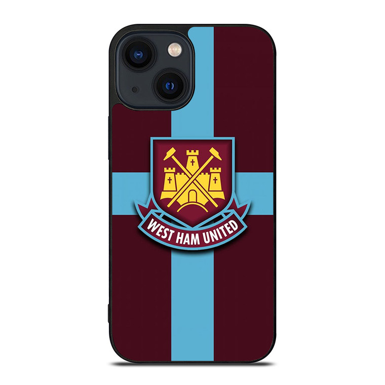 WEST HAM UNITED FC LOGO iPhone 14 Plus Case