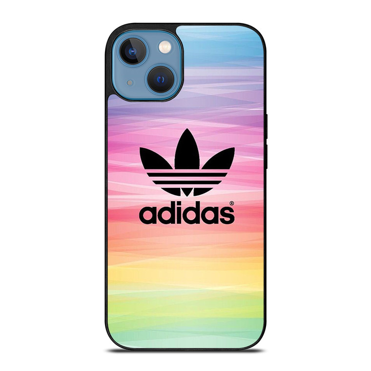 ADIDAS SHOES LOGO RAINBOW iPhone 13 Case