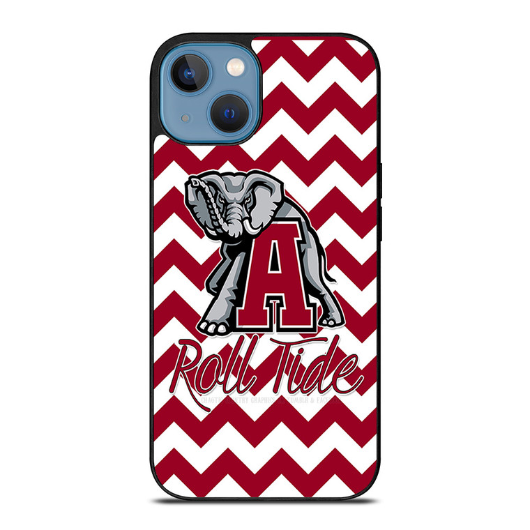 ALABAMA CRIMSON TIDE STRIP ROLL iPhone 13 Case