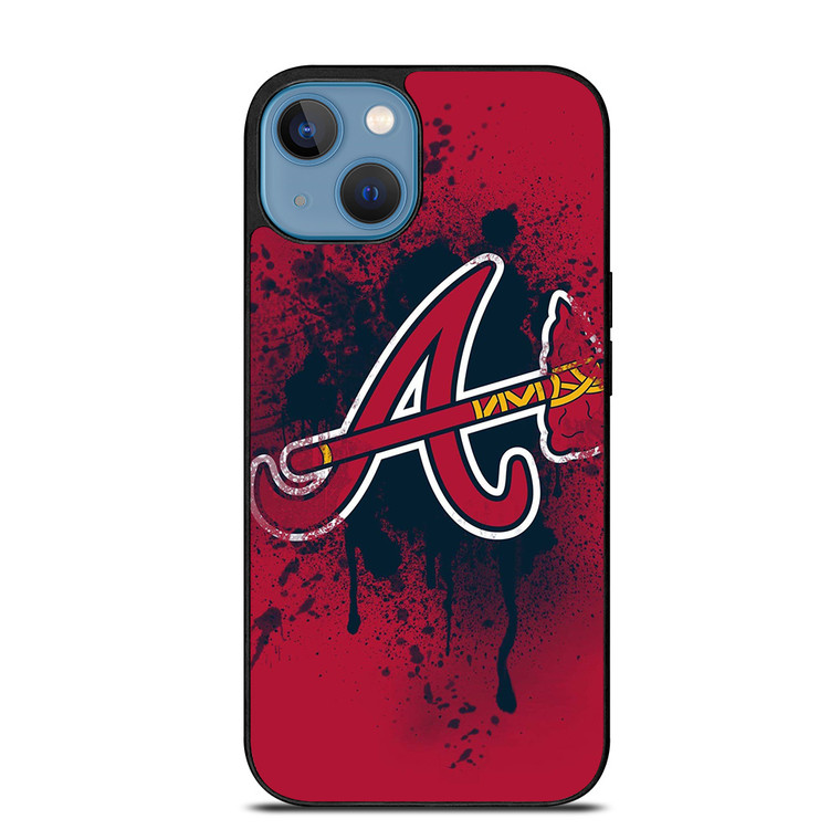 ATLANTA BRAVES MLB LOGO INITIAL iPhone 13 Case