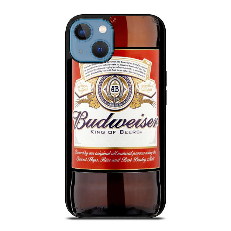 BUDWEISER BOTTLE LOGO iPhone 13 Case