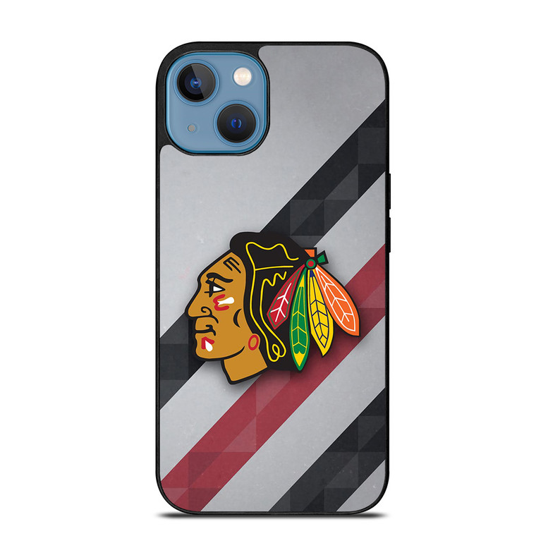 CHICAGO BLACK HAWKS NHL HOCKEY TEAM LOGO iPhone 13 Case