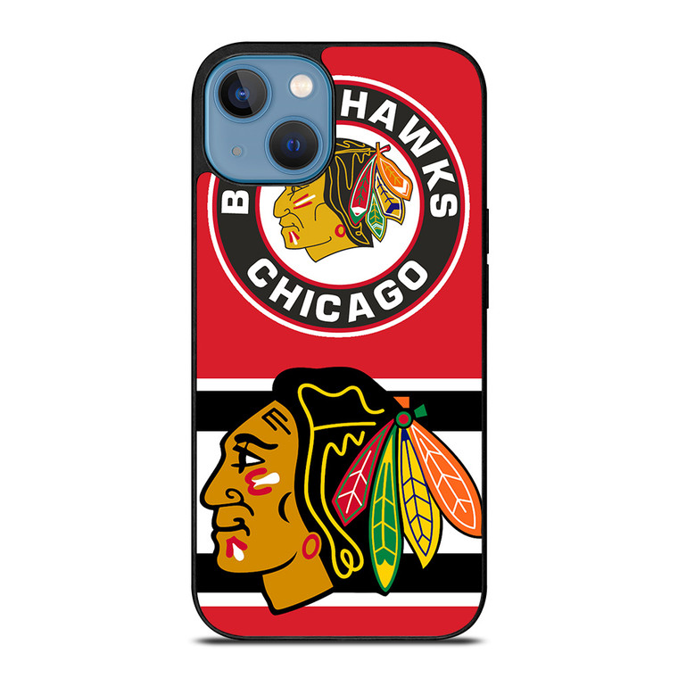 CHICAGO BLACKHAWKS NHL LOGO iPhone 13 Case