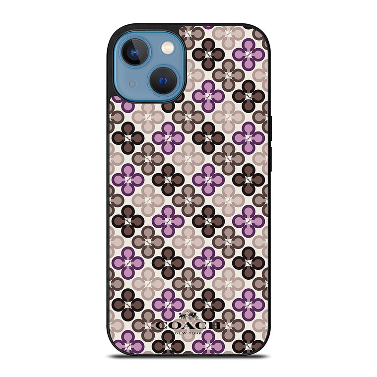 COACH NEW YORK DESIGN PATERN iPhone 13 Case