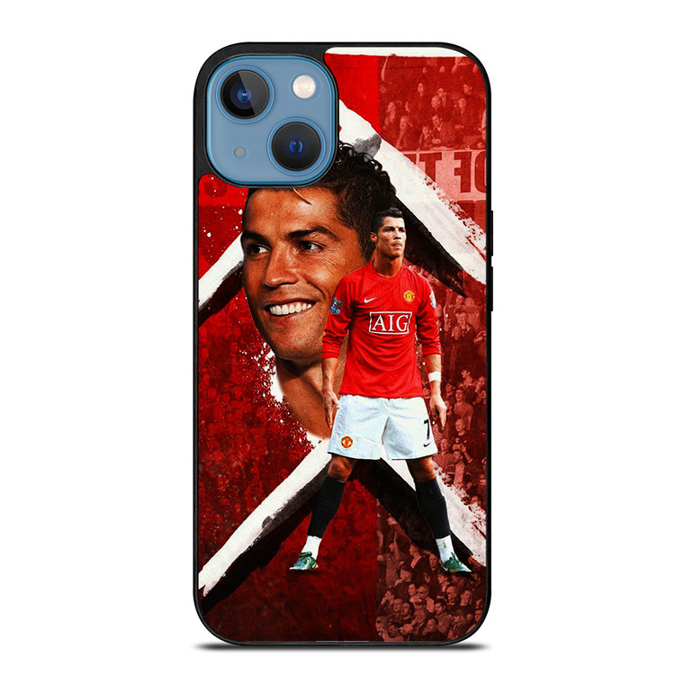 CRISTIANO RONALDO MAN UNITED STAR 7 iPhone 13 Case