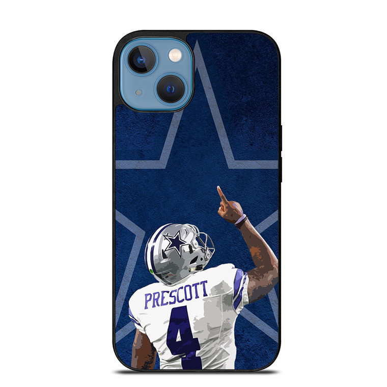 DAK PRESCOTT COWBOYS DALLAS COWBOYS FOOTBALL FOUR iPhone 13 Case