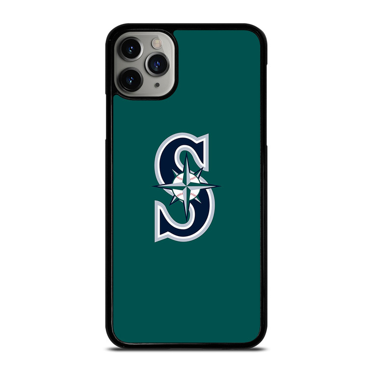 SEATTLE MARINERS LOGO GREEN iPhone 11 Pro Max Case SEATTLE MARINERS LOGO GREEN iPhone 11 Pro Max Case