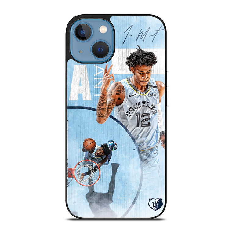JA MORANT MEMPHIS GRIZZLIES WALLPAPER iPhone 13 Case