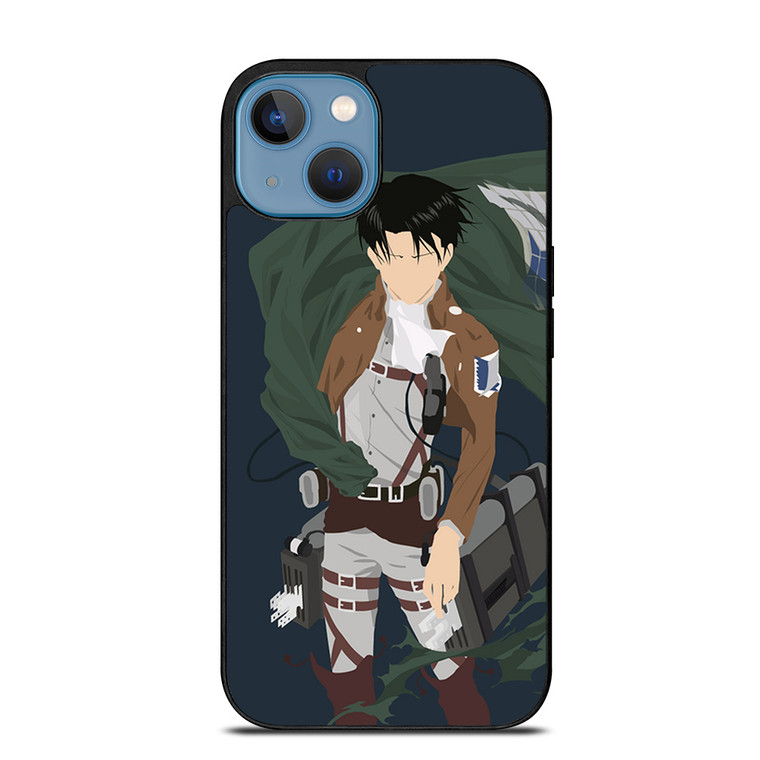 LEVI ACKERMAN ATTTACK ON TITAN ANIME ACT iPhone 13 Case