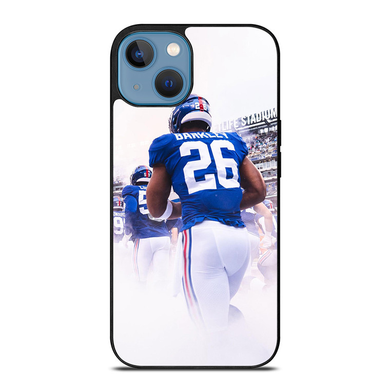 NY NEW YORK GIANTS SAQUON BARKLEY BACK SIDE iPhone 13 Case