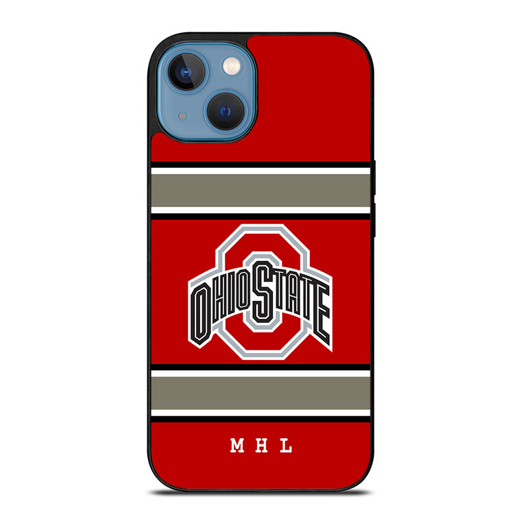 OHIO STATE BUCKEYES UNIVERSITY FOOTBALL LOGO iPhone 13 Case