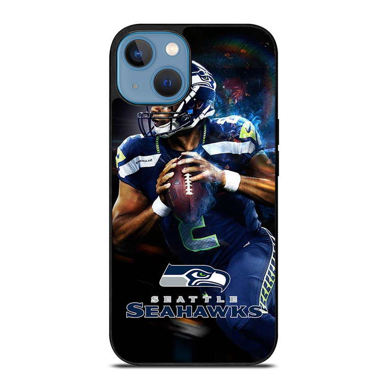 RUSSELL WILSON SEATTLE SEAHAWKS NFL iPhone 13 Case RUSSELL WILSON SEATTLE SEAHAWKS NFL iPhone 13 Case