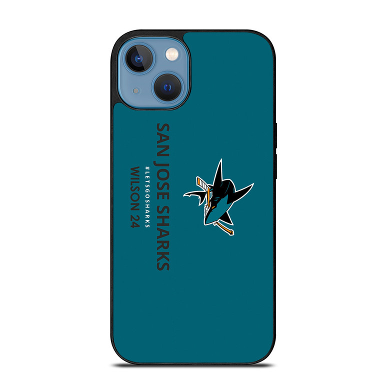 SAN JOSE SHARKS LANDSCAPE iPhone 13 Case