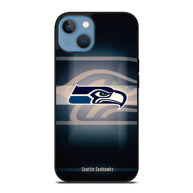 SEATTLE SEAHAWKS FOOTBALL BLUE iPhone 13 Case