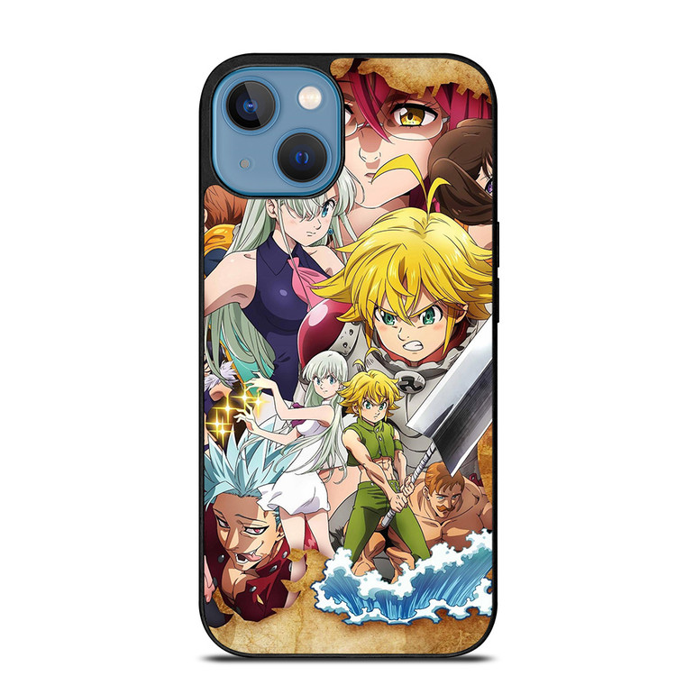 THE SEVEN DEADLY SINS MELIODAS AND FRIENDS iPhone 13 Case