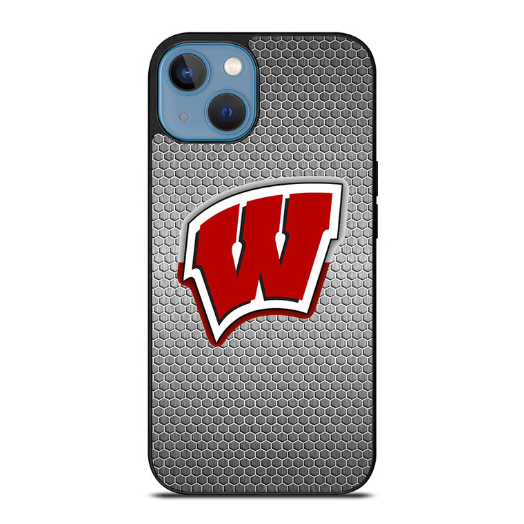 WISCONSIN BADGER EMBLEM iPhone 13 Case