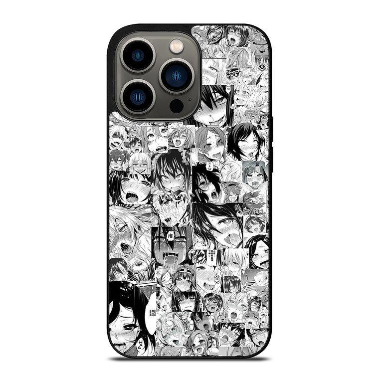 AHEGAO COMIC ANIME iPhone 13 Pro Case
