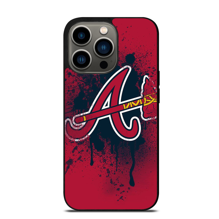 ATLANTA BRAVES MLB LOGO INITIAL iPhone 13 Pro Case